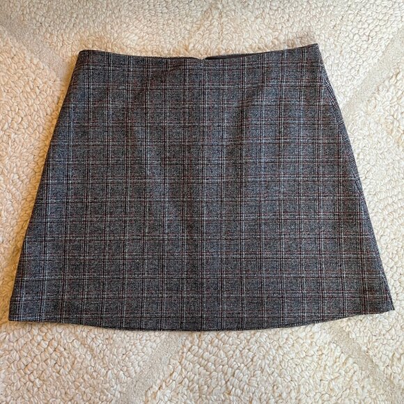 Aritzia Wilfred Plaid Mini Skirt - Picture 1 of 4